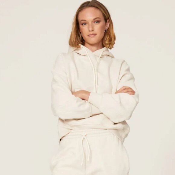 The Arrivals Sweaters - The Arrivals SOFTcore Hoodie off-white size XS